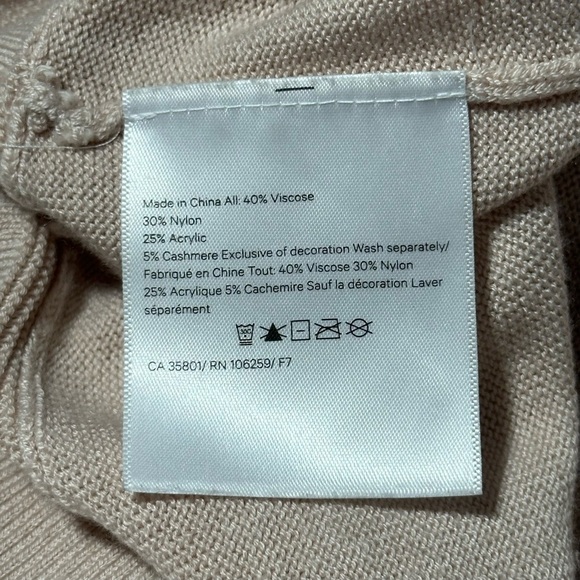 Lululemon Cashlu Knit Wrap Cardigan Light Pink Women’s XS/S - Picture 4 of 5